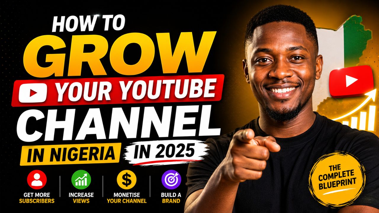 How to Grow Your YouTube Channel in Nigeria in 2025: The Complete Blueprint