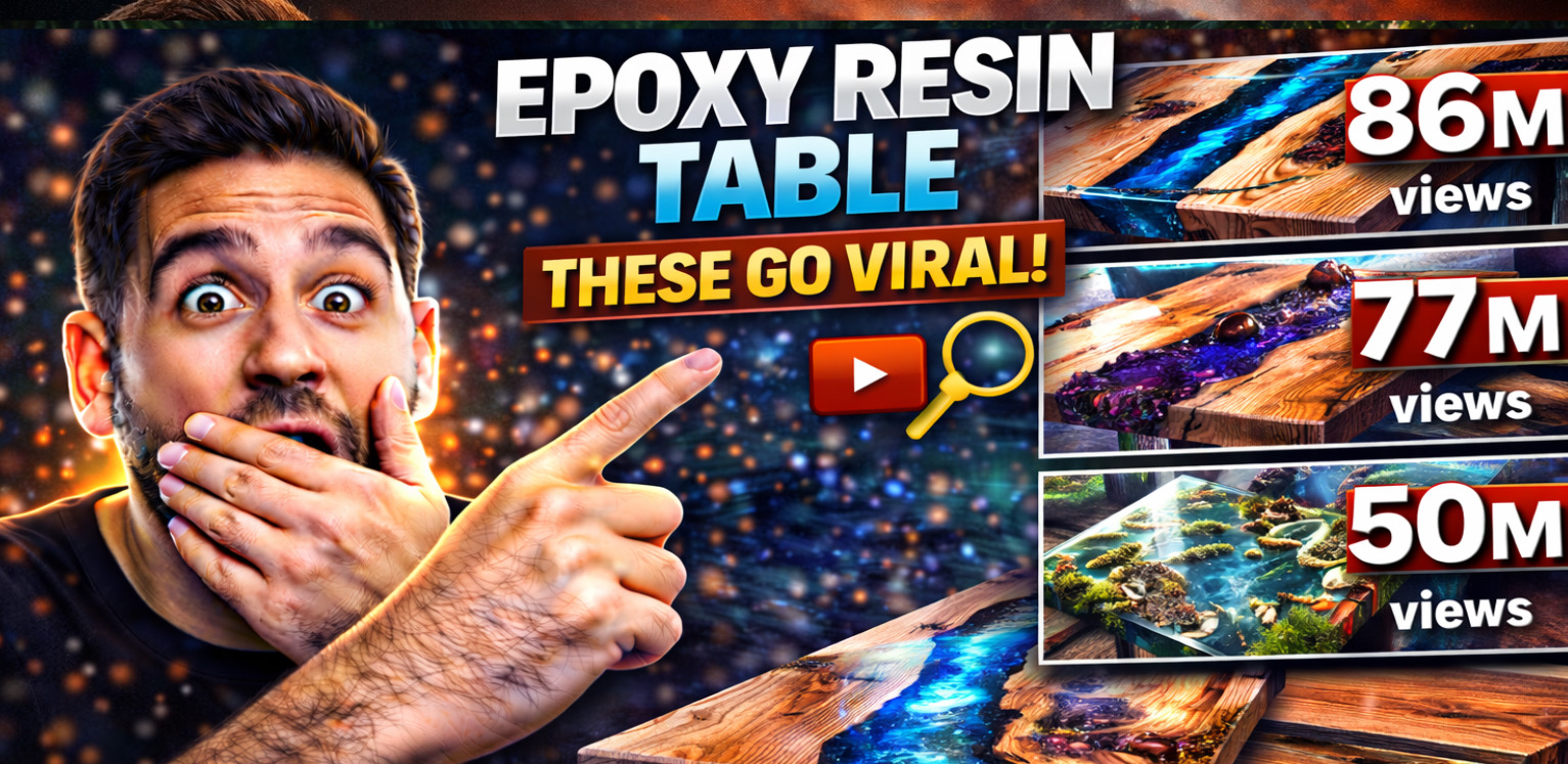 Epoxy Resin Table Shorts
