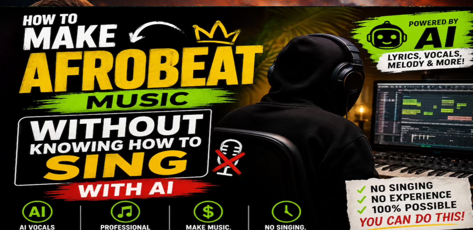 How To Make Afrobeat Music With AI (No Singing Needed) 🎵🤖
