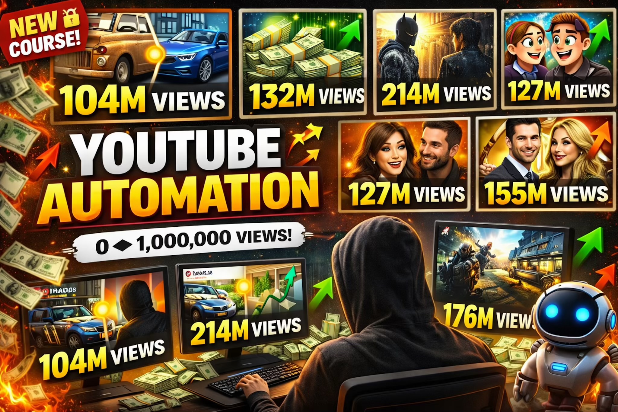 YouTube Long From Automation Videos (Faceless Channel)